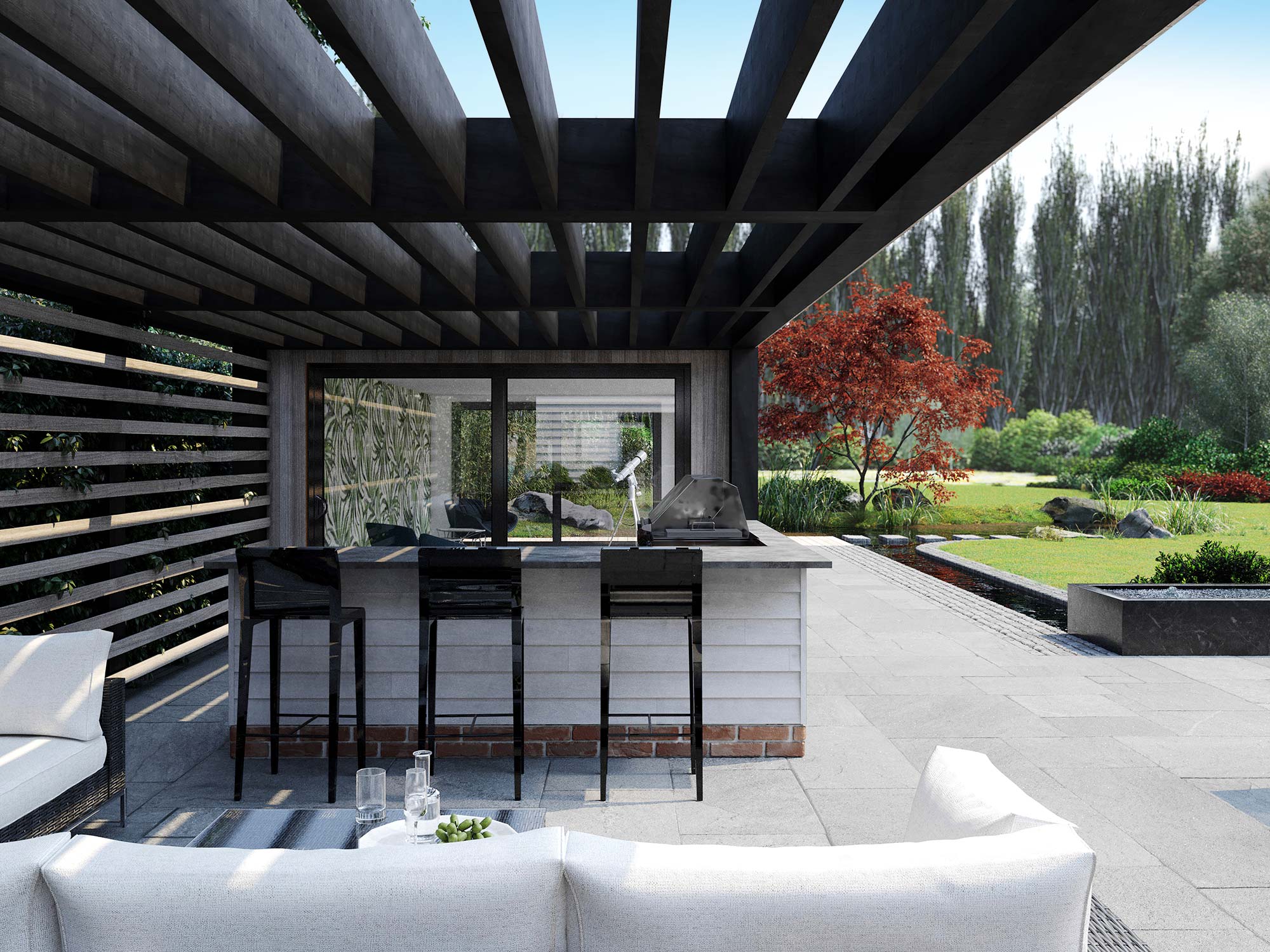 East Farleigh entertainment space designed by Marlene Lento