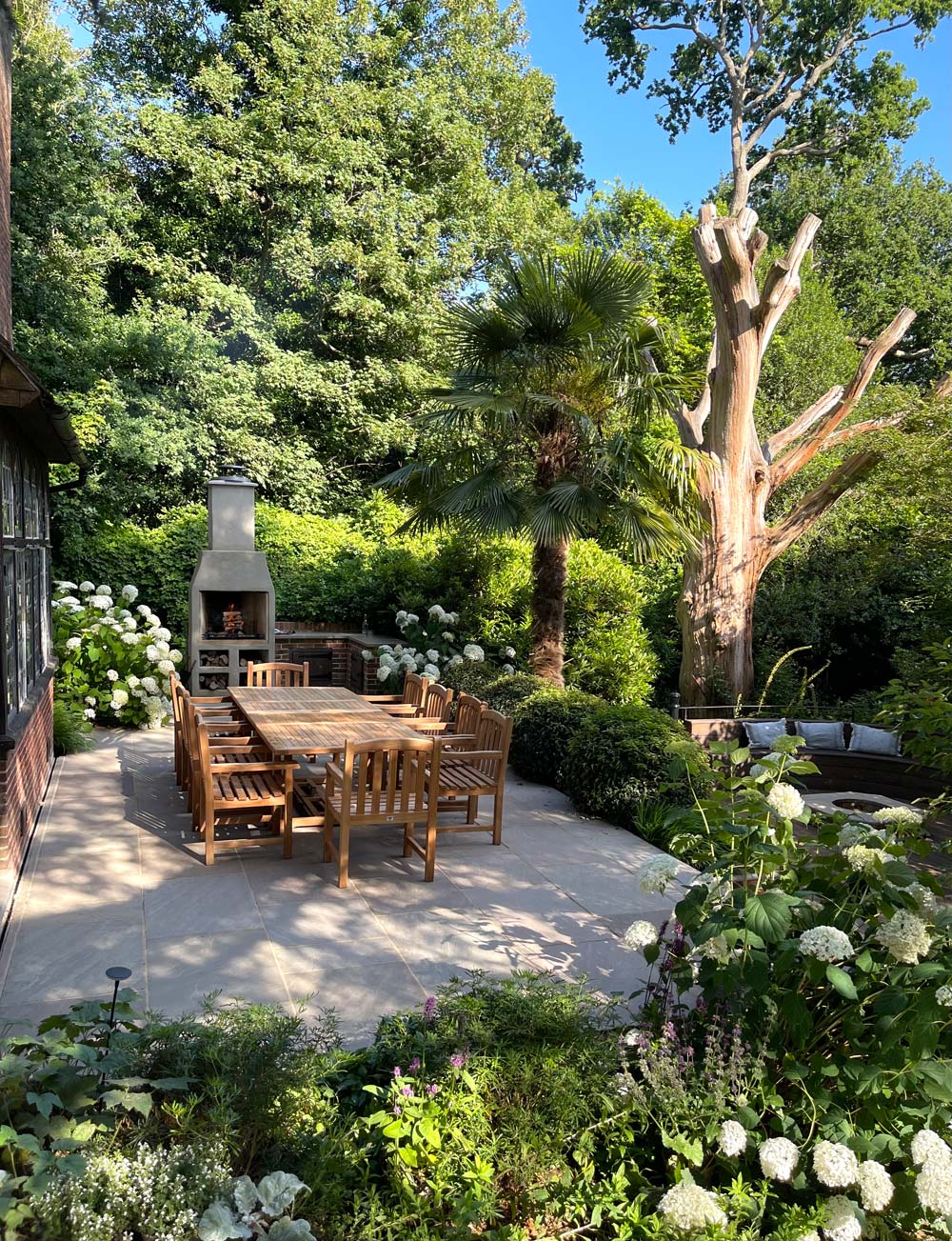 Tunbridge Wells Woodland Garden terrace and deck